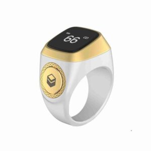 World’s First Smart Digital Tasbih Zikr Ring – Portable Islamic Counter with LED Display