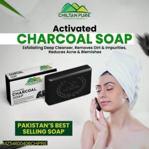 Charcoal Purify Soap 110g – Deep Cleansing & Acne Control for Oily Skin