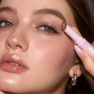 2-in-1 Jelly Glitter Eyeshadow Highlight Stick – High Pigment Matte & Shimmer Rotatable Multicolor Eye Makeup