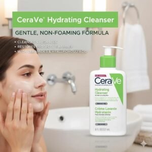Advanced Liquid Facial Cleanser 236ml – Hydrating & Brightening Face Wash, Exfoliating Cleanser for All Skin Types